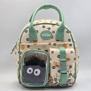 Studio Ghibli My Neighbor Totoro Soot Sprites Coin Pouch Mini Backpack New